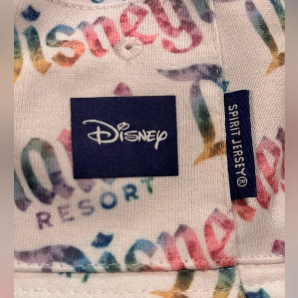 2024 Disney Parks Spirit Jersey Pastel Reversible Bucket Hat - New With Tags